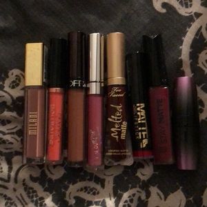 Liquid lipsticks bundle!! High end/drugstore